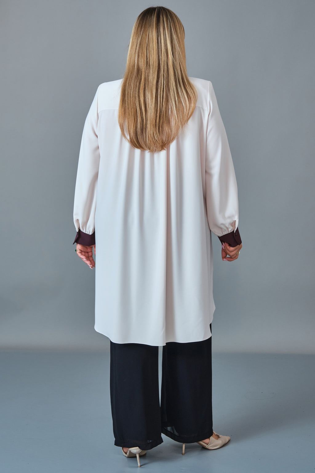 Kifayet - Extended Plus Size Tunic (KFT27K23812)