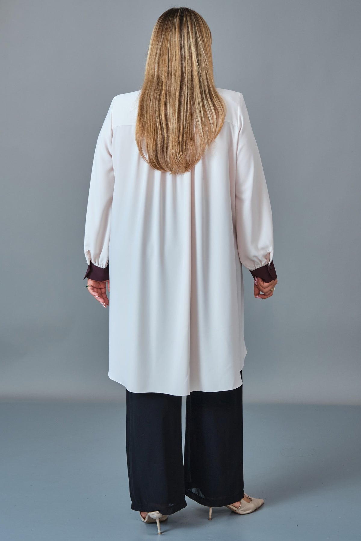 Kifayet - Extended Plus Size Tunic (KFT27K23812)