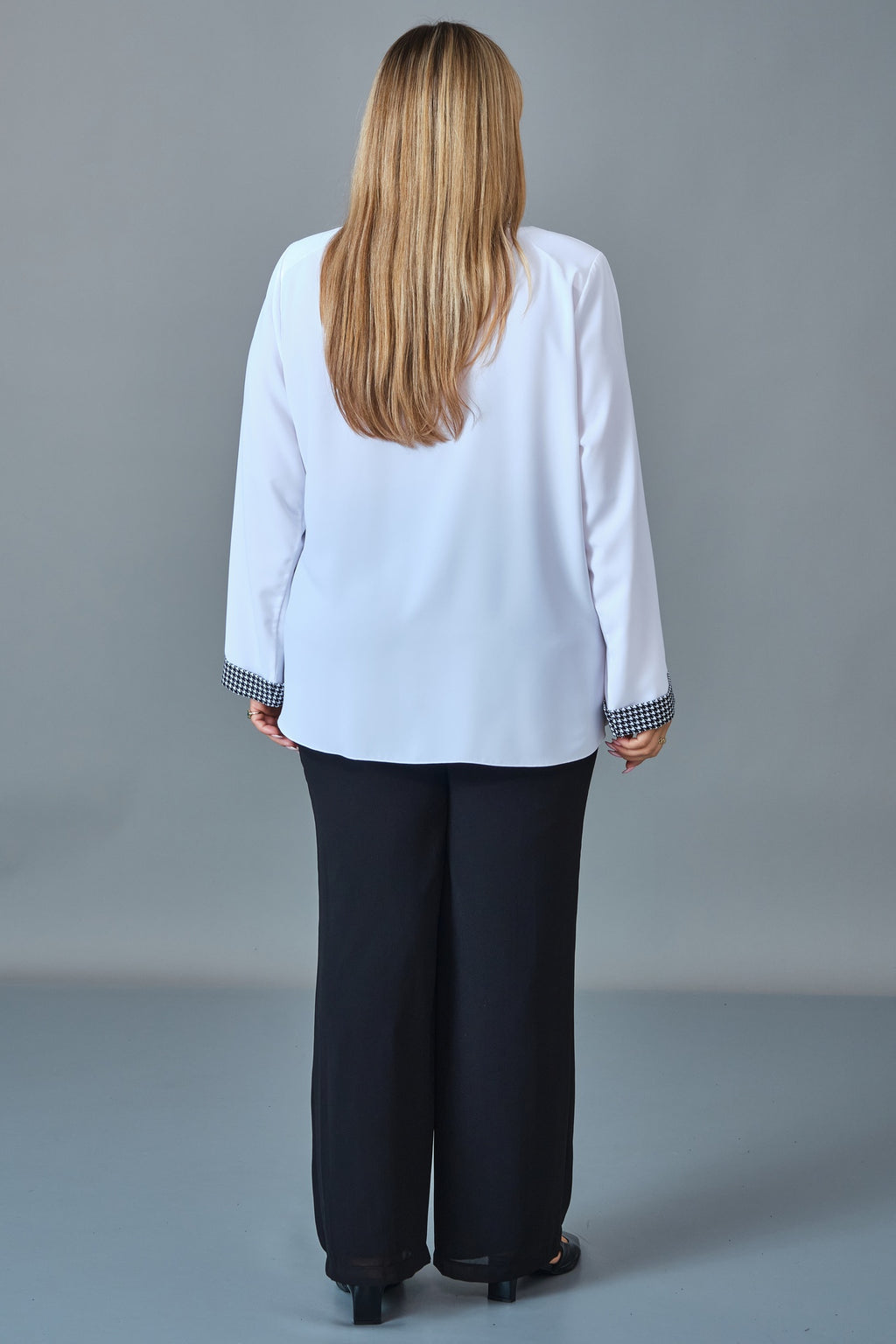 Kifayet - Extended Plus Size Blouse (KFT27K23822)