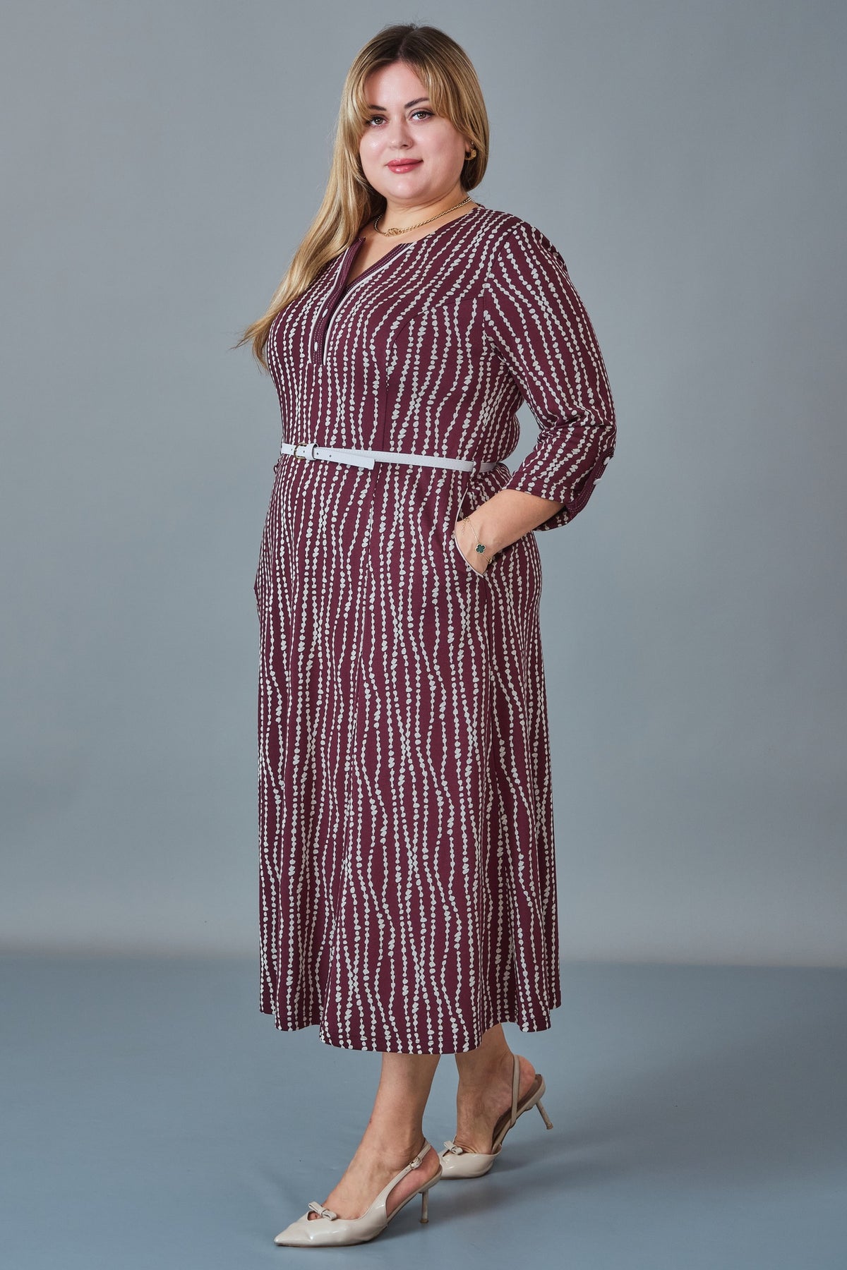 Gumanize - Plus Size Dress (GMZ2027-314-8595)