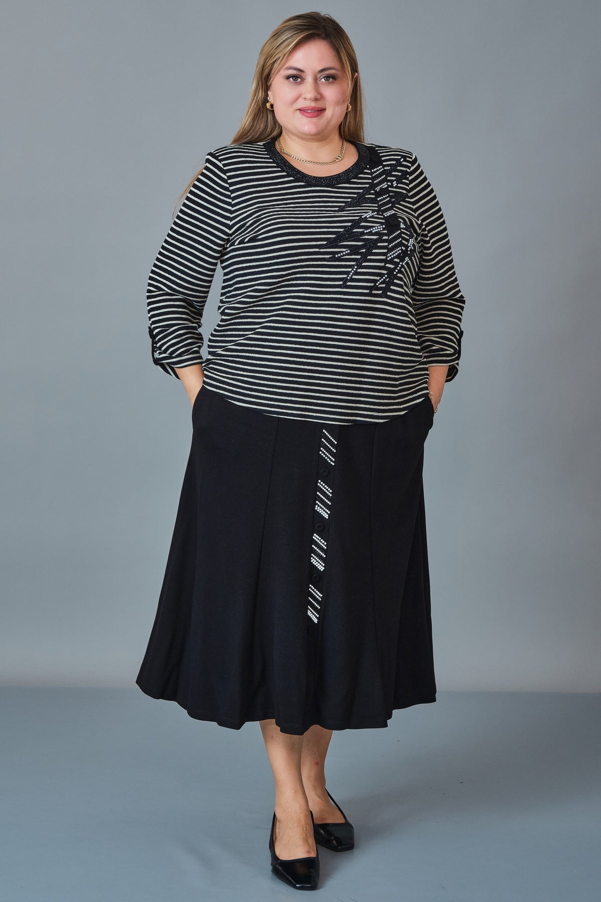 Gumanize - Plus Size Suit (GMZTK223-7314)