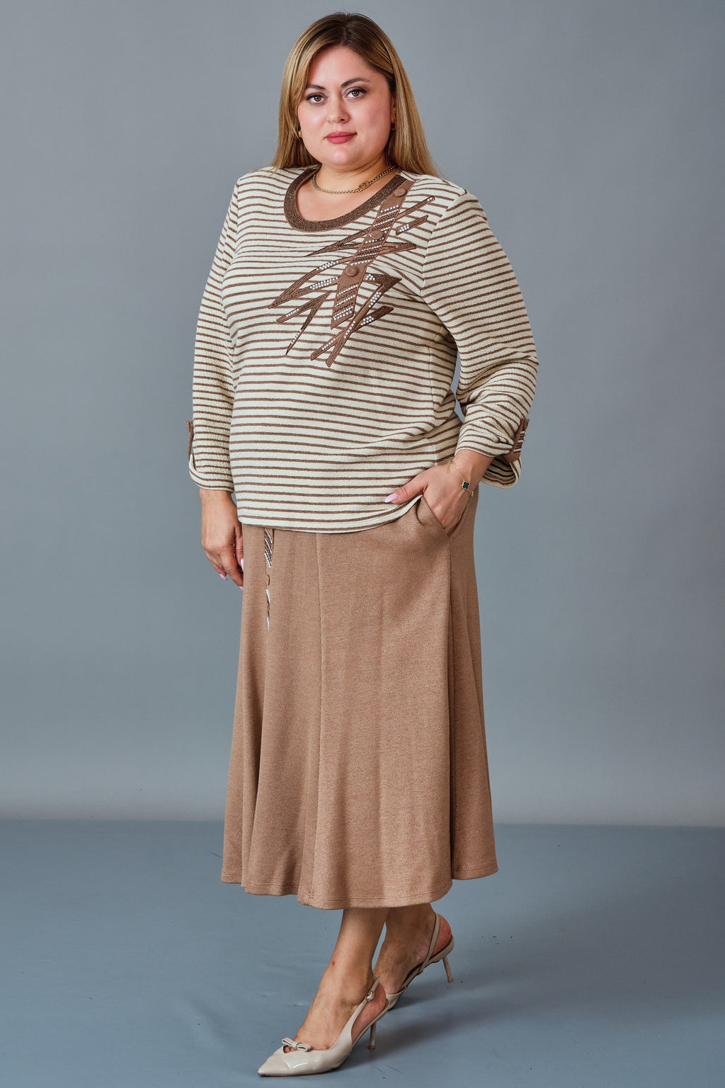 Gumanize - Plus Size Suit (GMZTK223-7314)