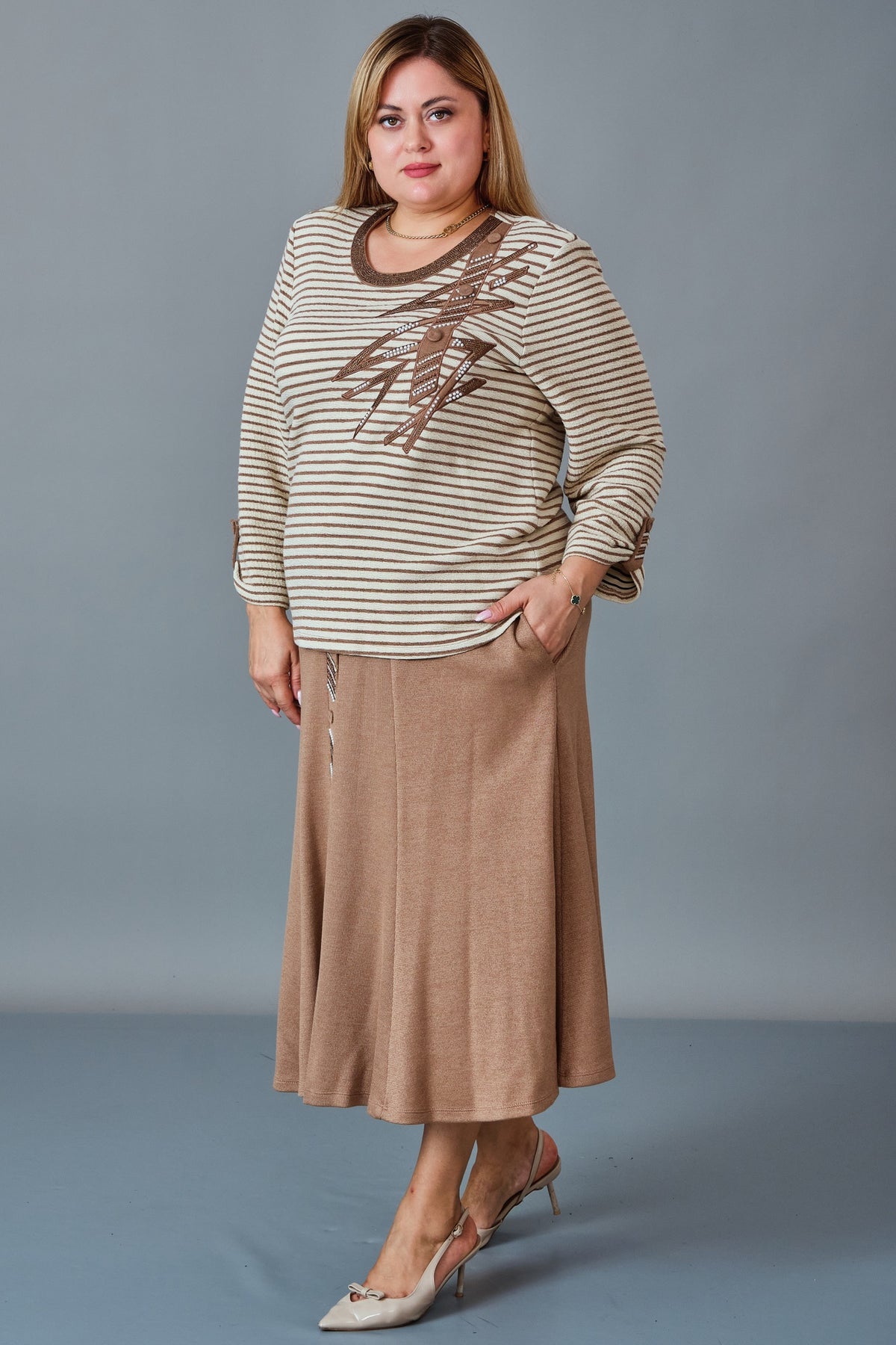 Gumanize - Plus Size Suit (GMZTK223-7314)