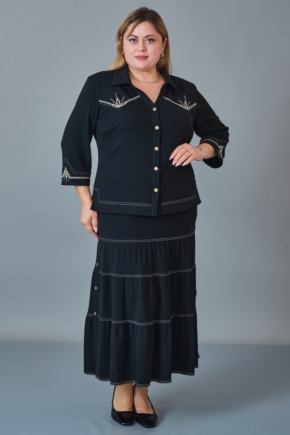 Gumanize - Extended Plus Size Suit (GMZTK398-5054)