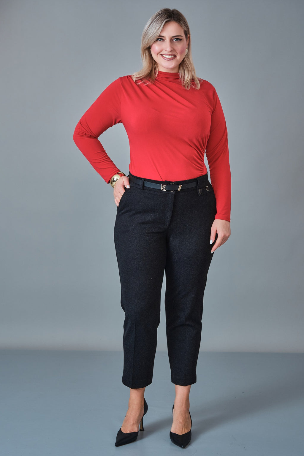 Elitline - Plus Size Trousers (ELT27K1-67-4147)