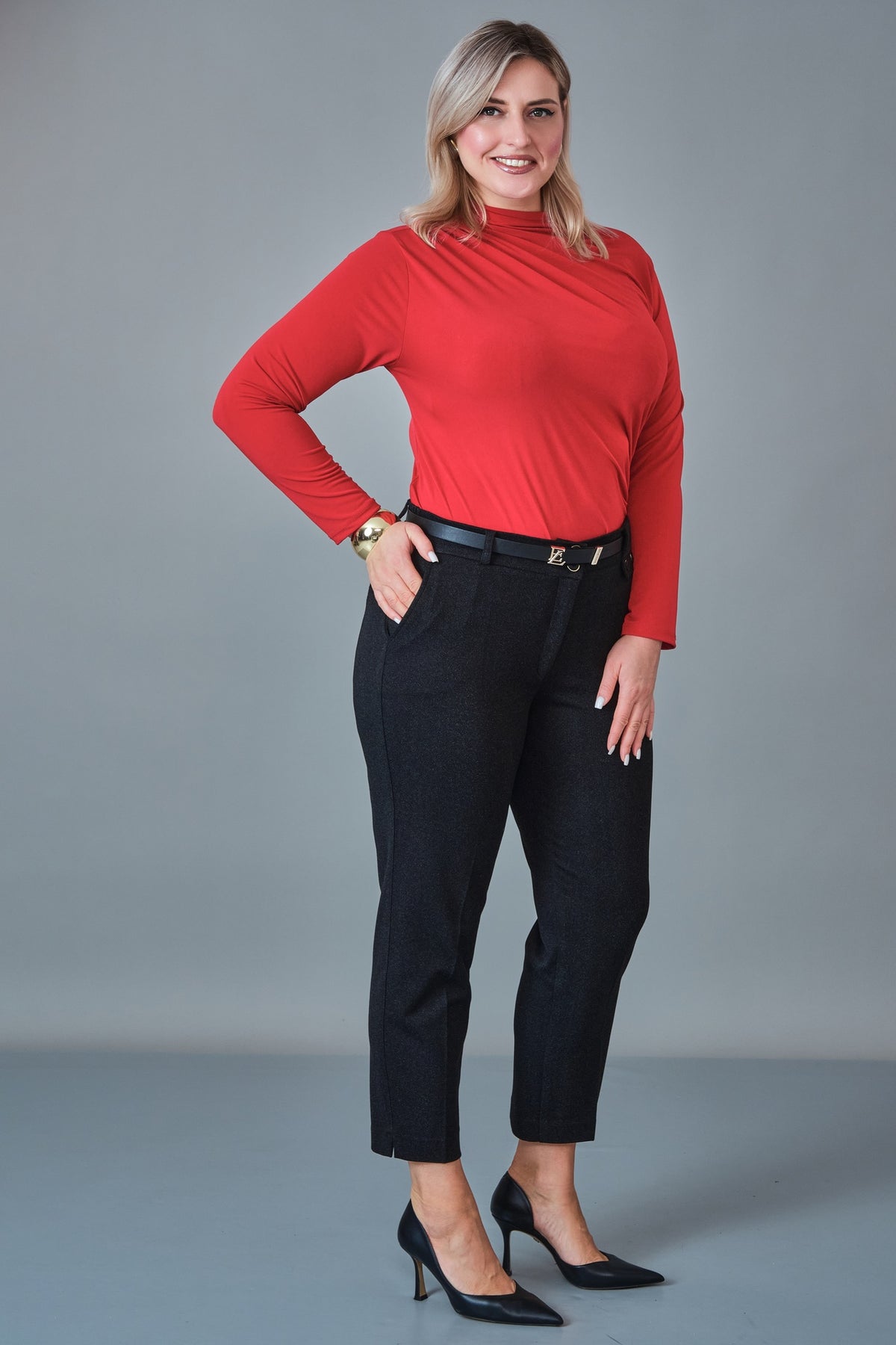 Elitline - Plus Size Trousers (ELT27K1-67-4147)
