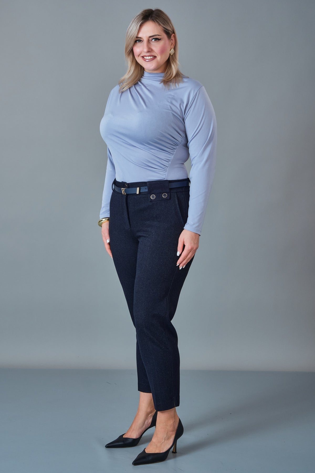 Elitline - Plus Size Trousers (ELT27K1-67-4147)