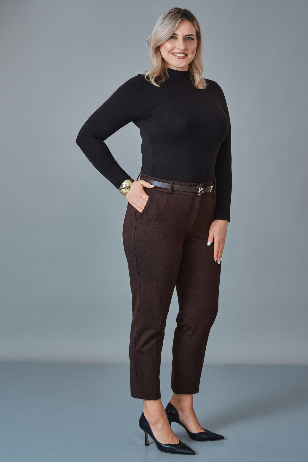 Elitline - Plus Size Trousers (ELT27K1-67-4147)