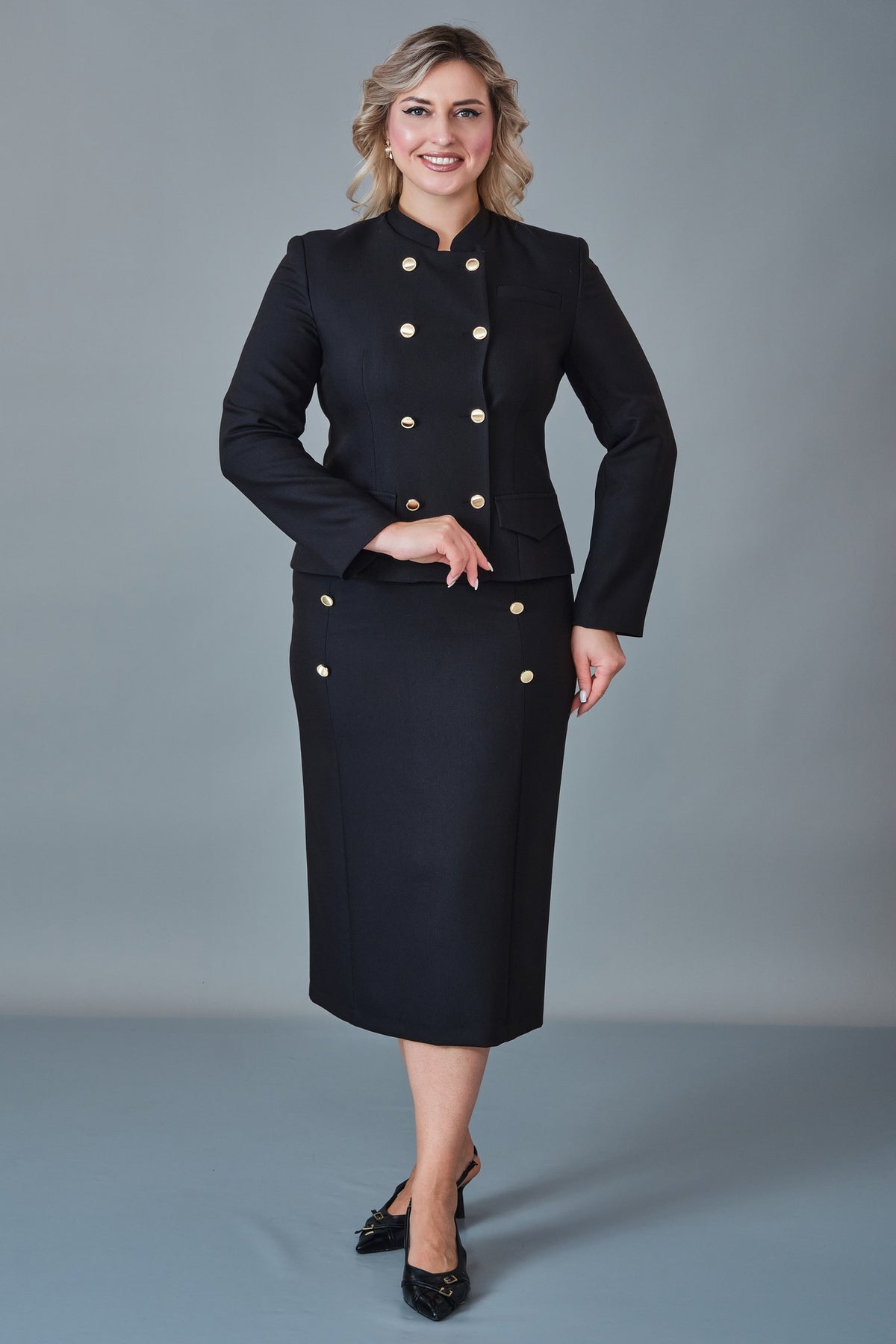Butik Dayi - Plus Size Suit (BDY27K44430-31598-576)