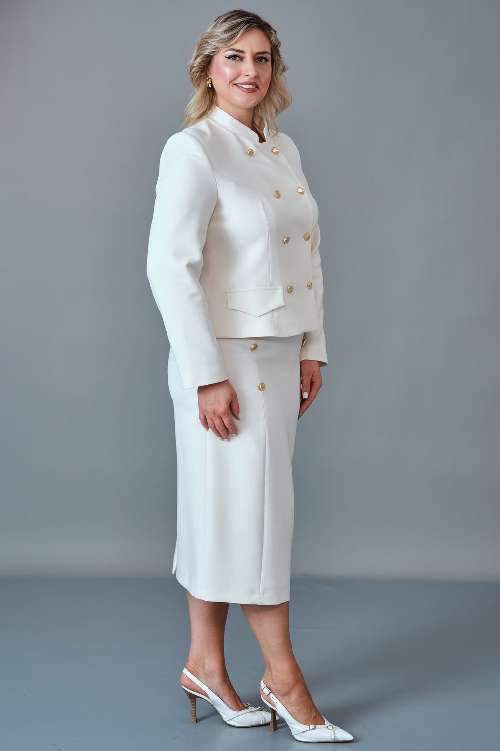 Butik Dayi - Plus Size Suit (BDY27K44430-31598-576)