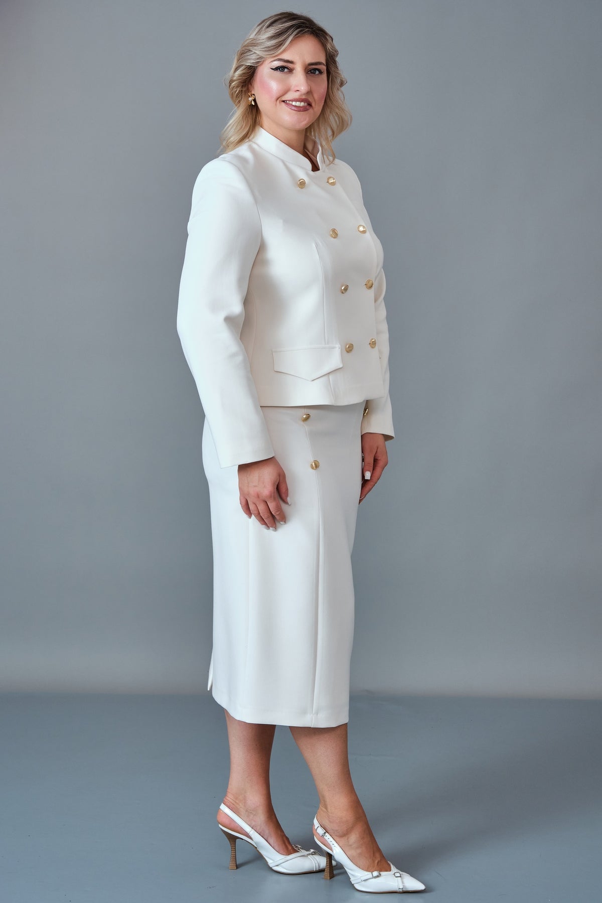 Butik Dayi - Plus Size Suit (BDY27K44430-31598-576)
