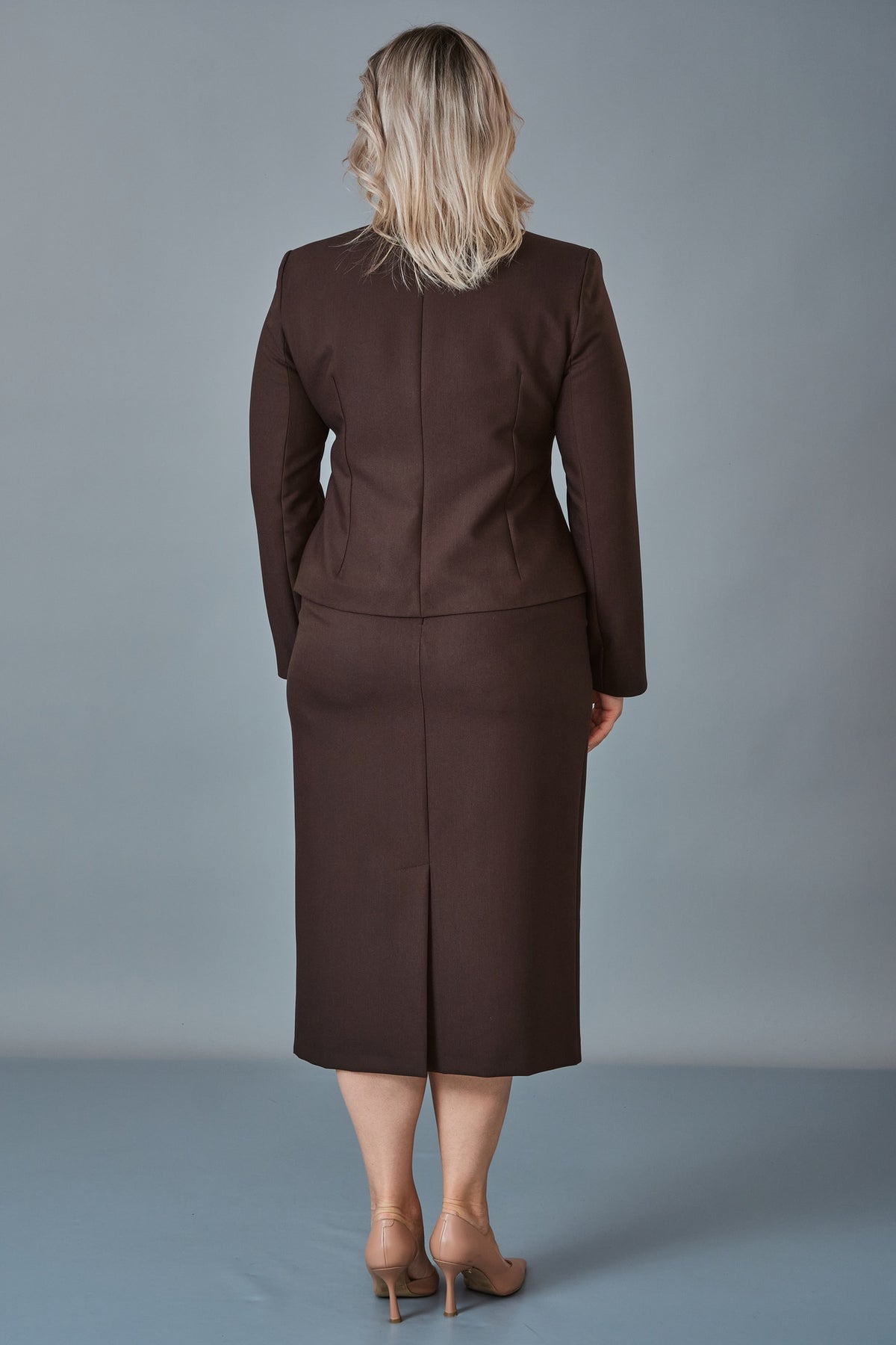Butik Dayi - Plus Size Suit (BDY27K44430-31598-576)