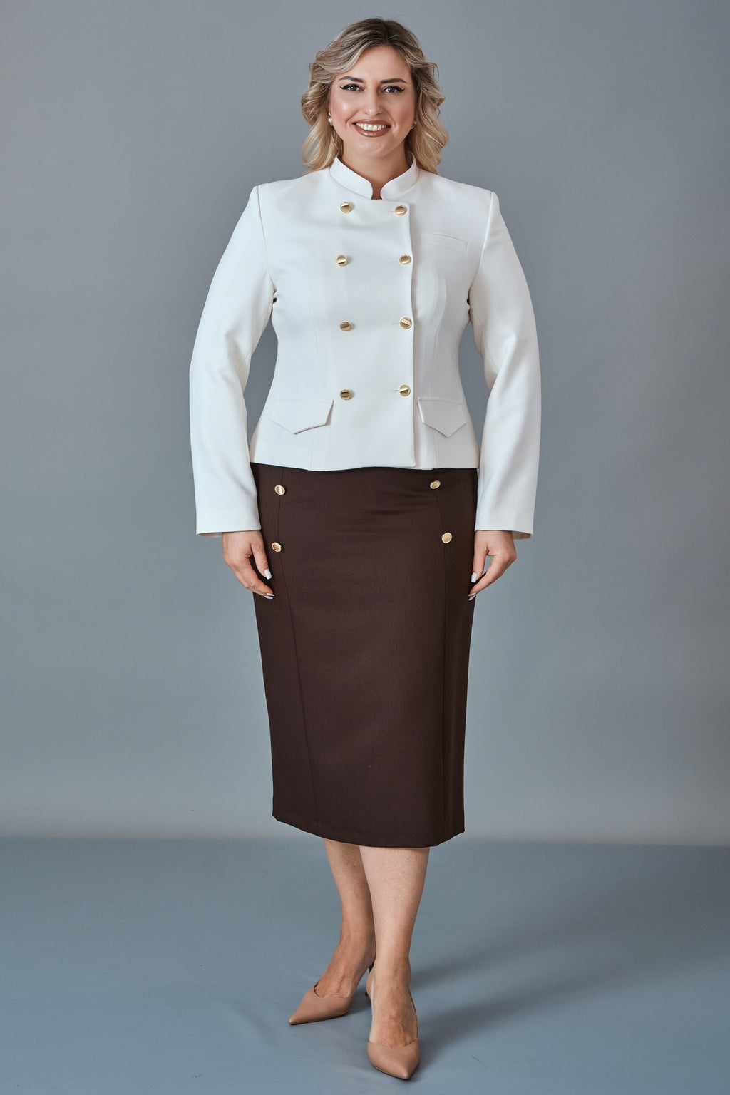 Butik Dayi - Plus Size Suit (BDY27K44430-31598-576)