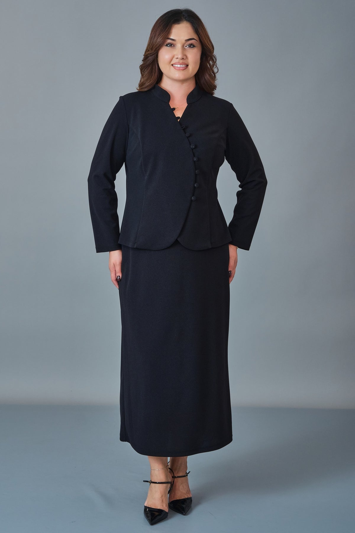 Dress Port - Plus Size Suit (DSP27K3691)