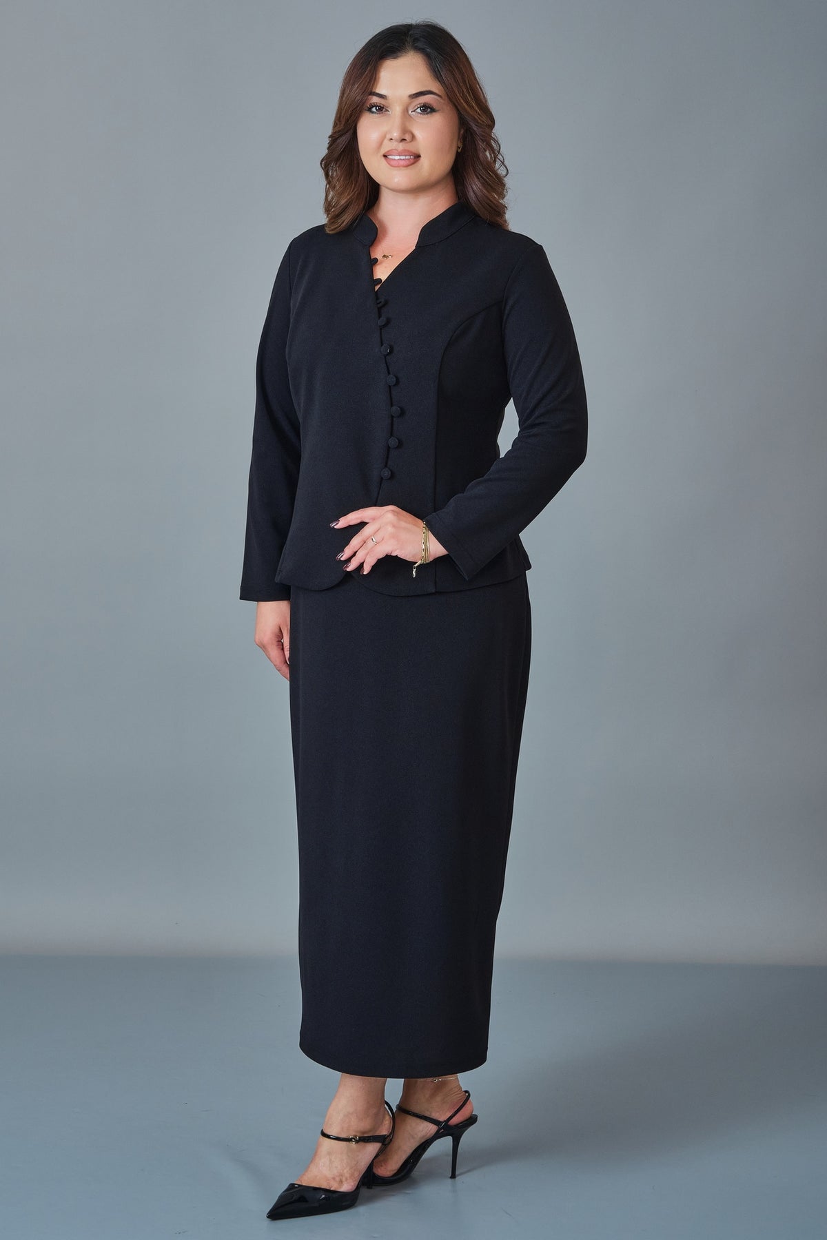Dress Port - Plus Size Suit (DSP27K3691)