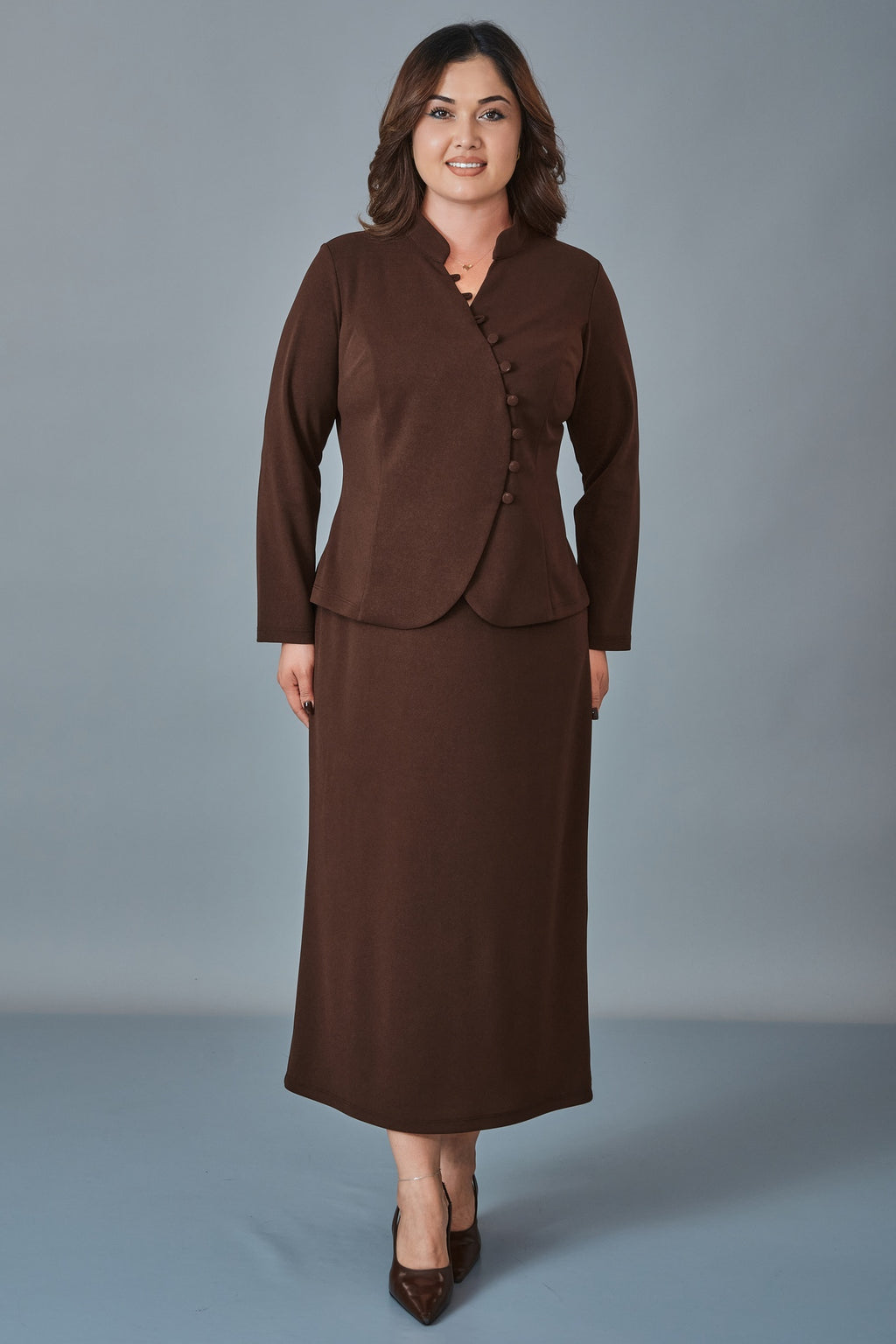 Dress Port - Plus Size Suit (DSP27K3691)