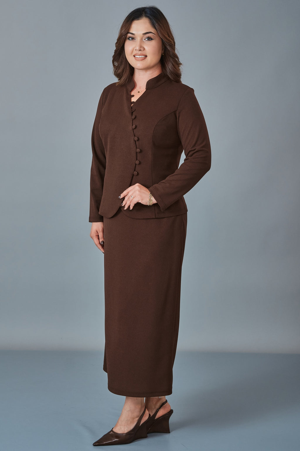 Dress Port - Plus Size Suit (DSP27K3691)