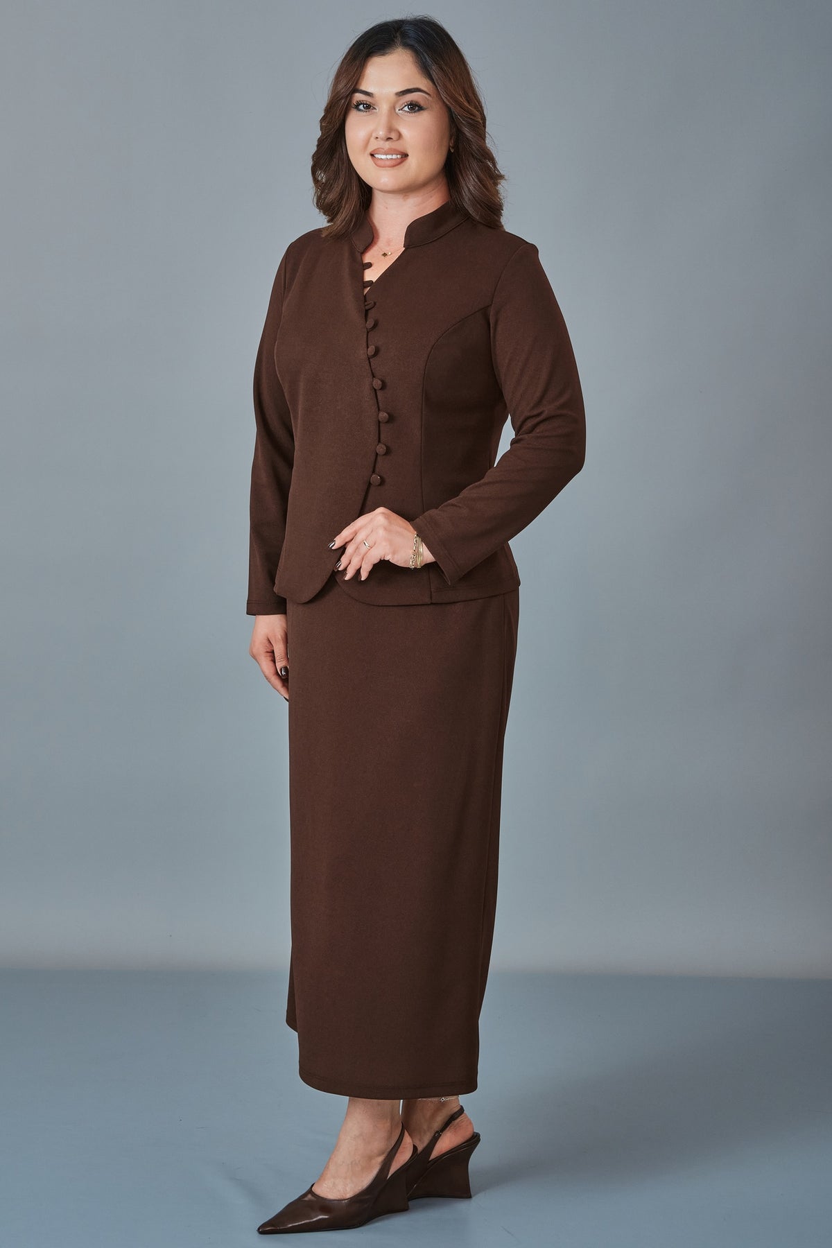 Dress Port - Plus Size Suit (DSP27K3691)