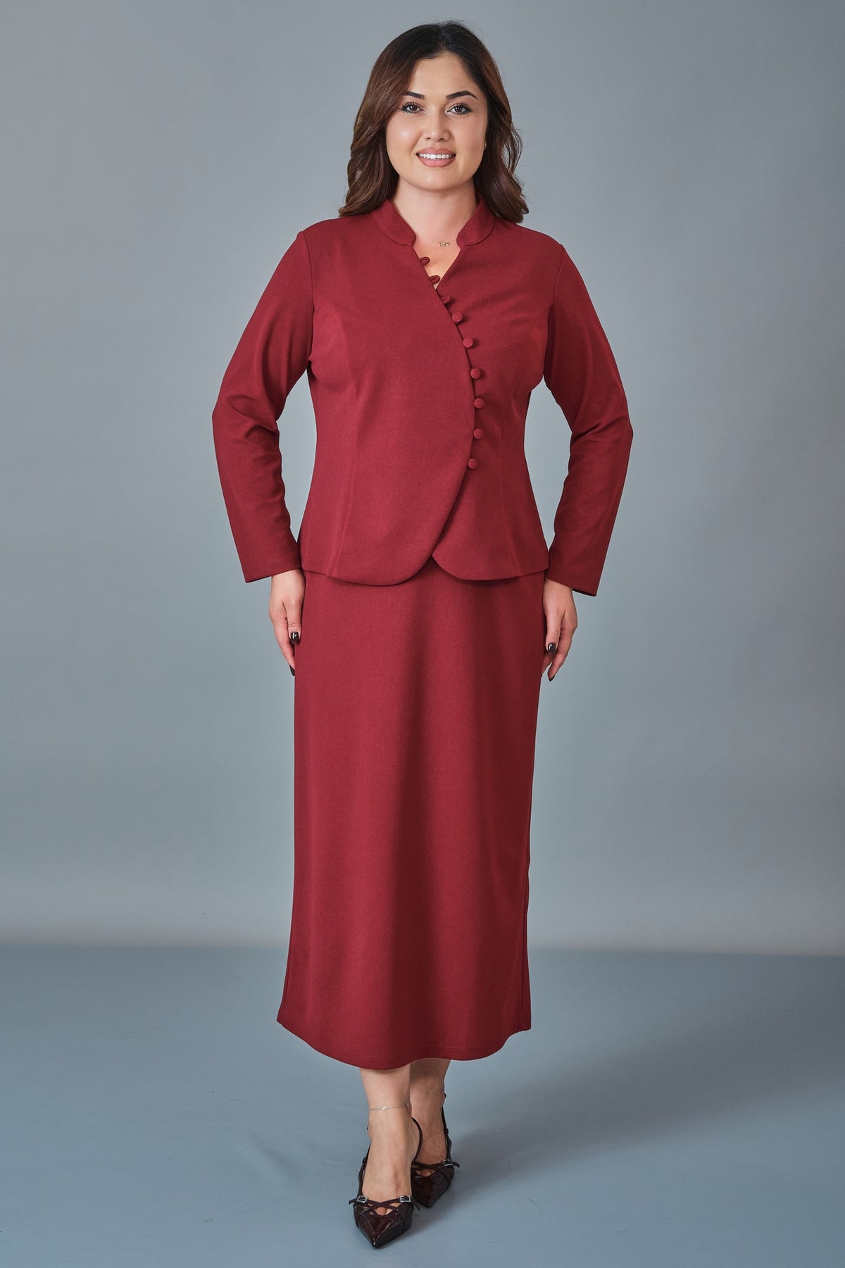 Dress Port - Plus Size Suit (DSP27K3691)