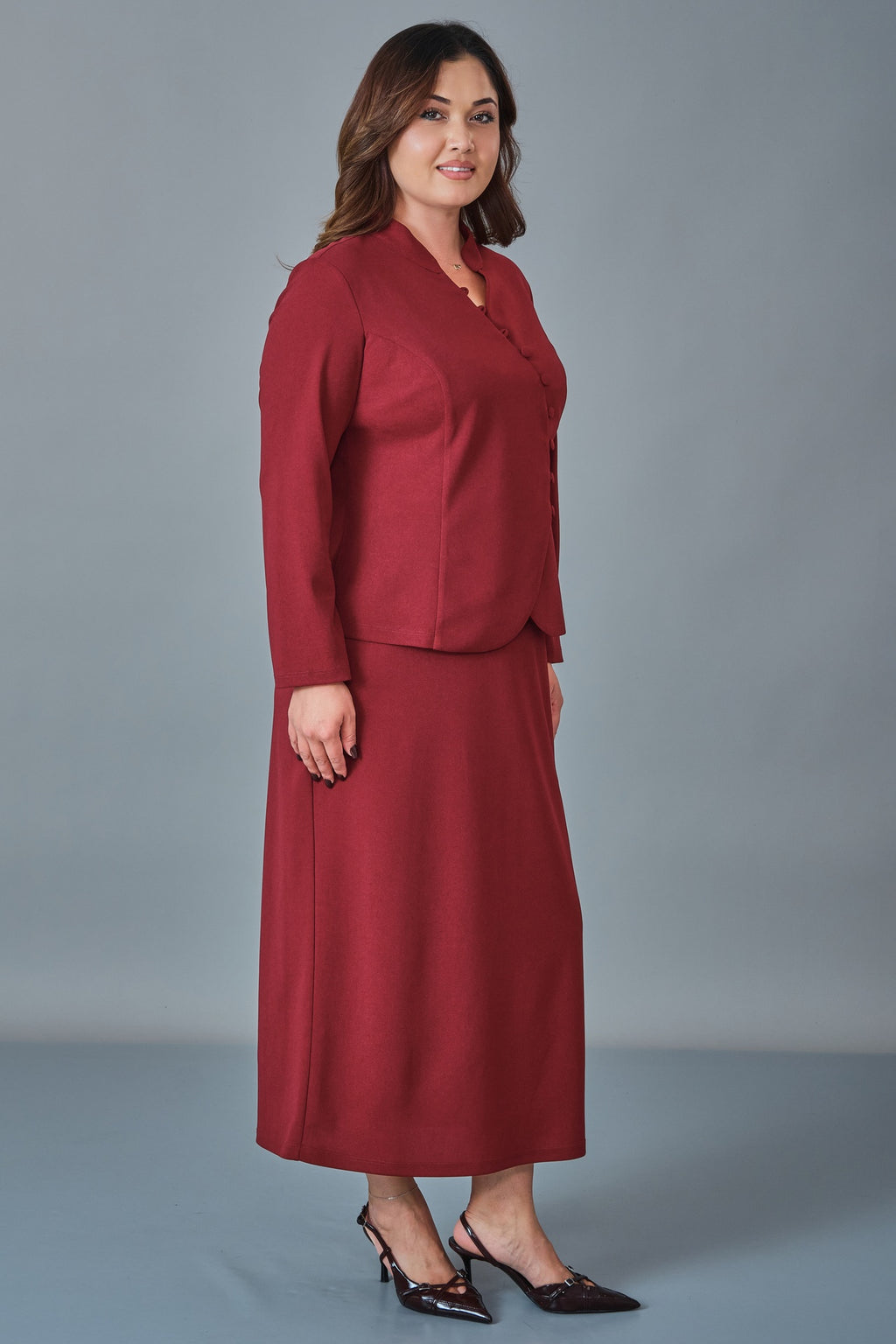 Dress Port - Plus Size Suit (DSP27K3691)