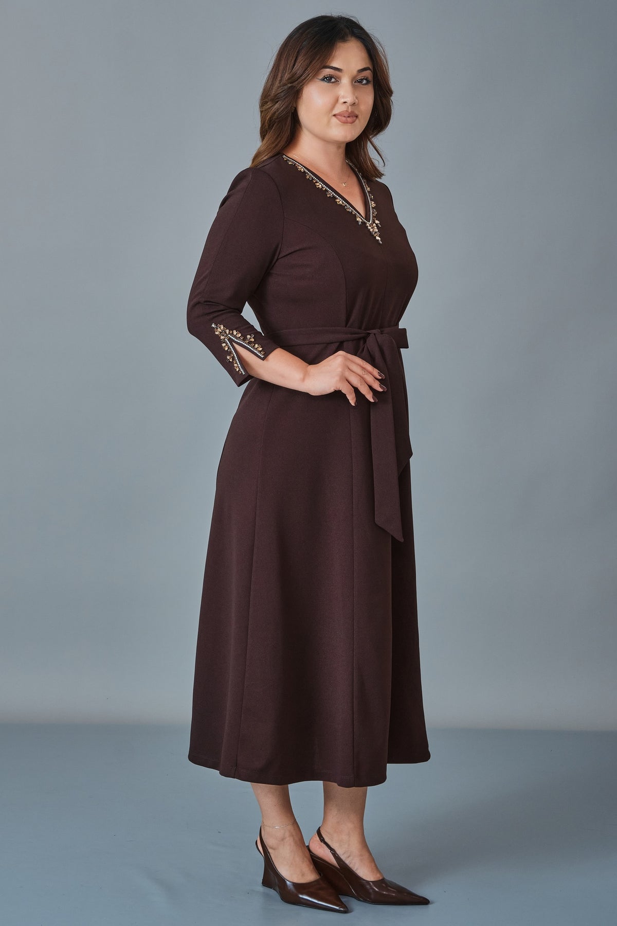 Dress Port - Plus Size Dress (DSP27K5856)