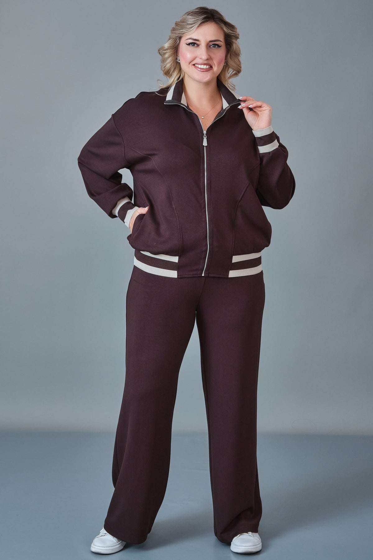 Salkim - Plus Size Suit (SAL27K66566BB)