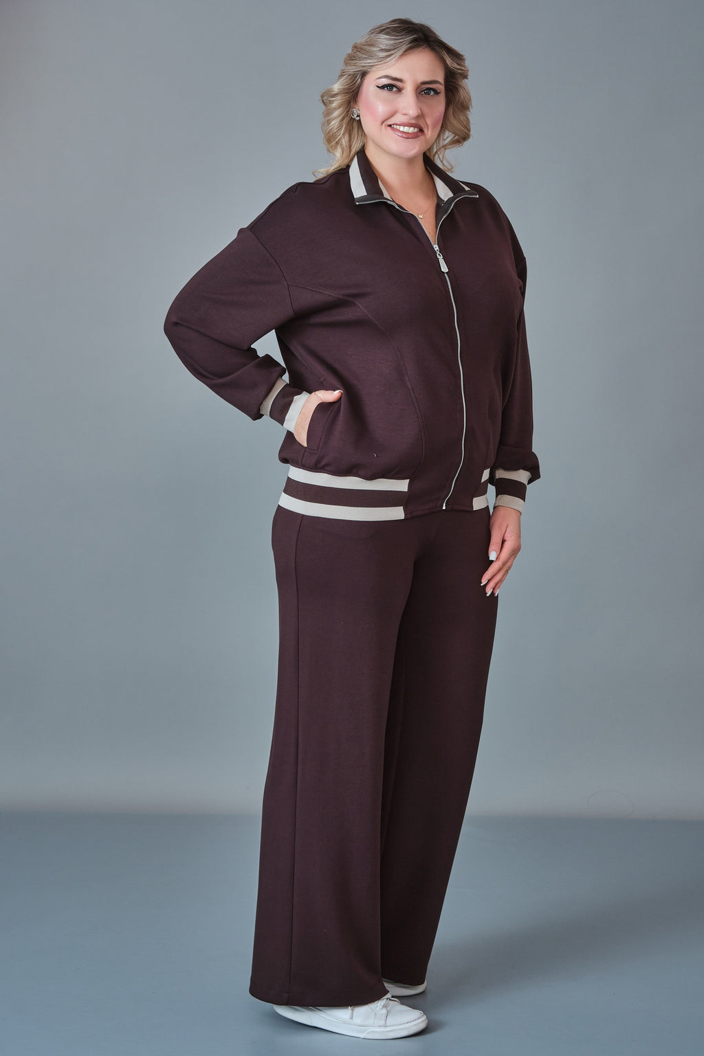 Salkim - Plus Size Suit (SAL27K66566BB)