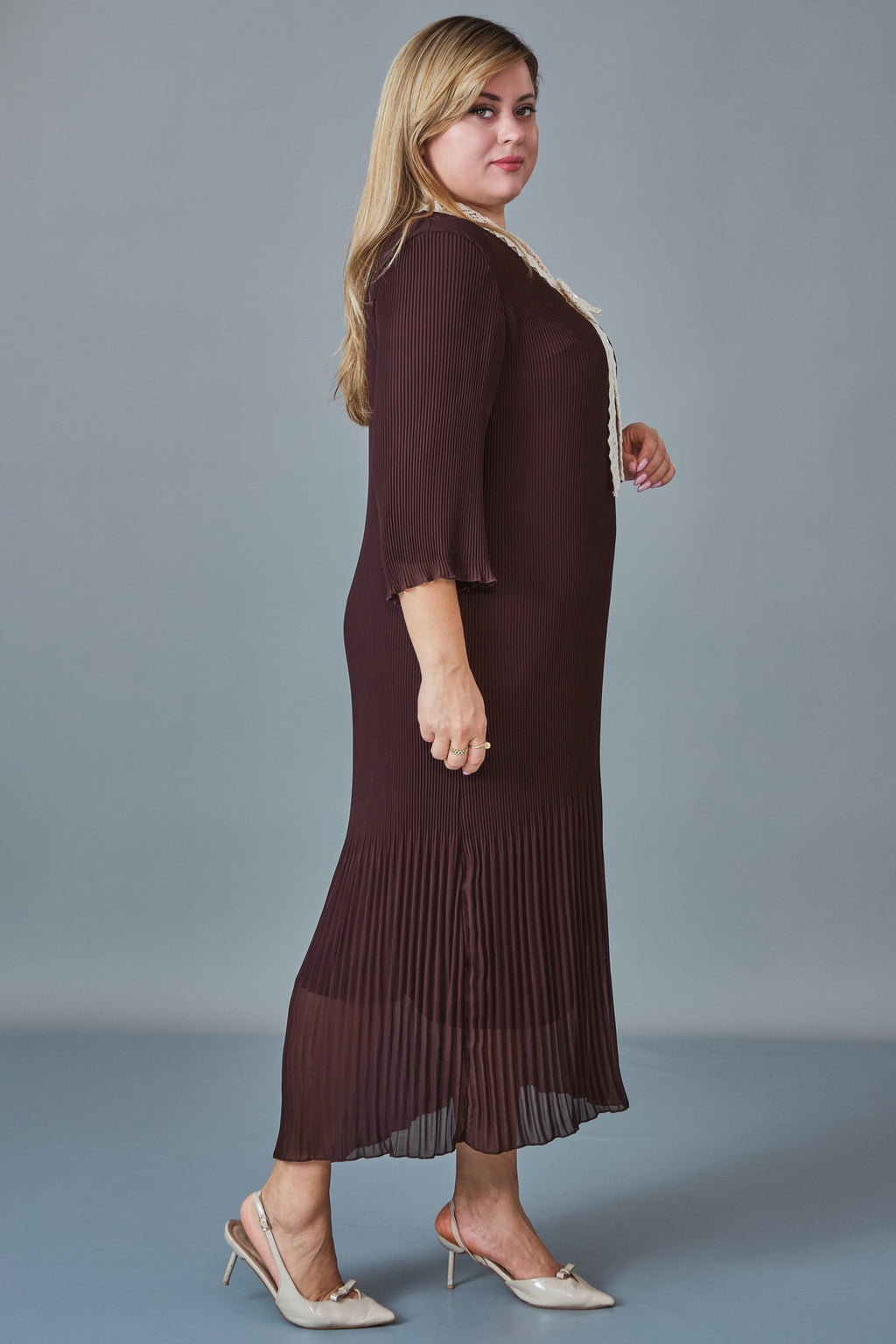 Chiffon Line - Plus Size Dress (CFL27K3521-U)