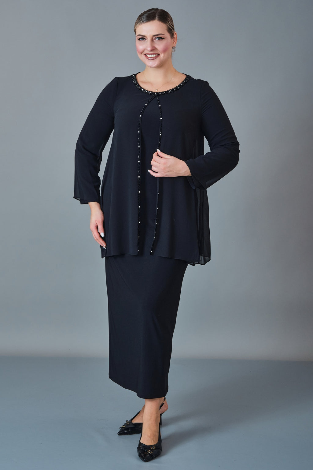 Karen - Plus Size Dress (KRN27K8147)