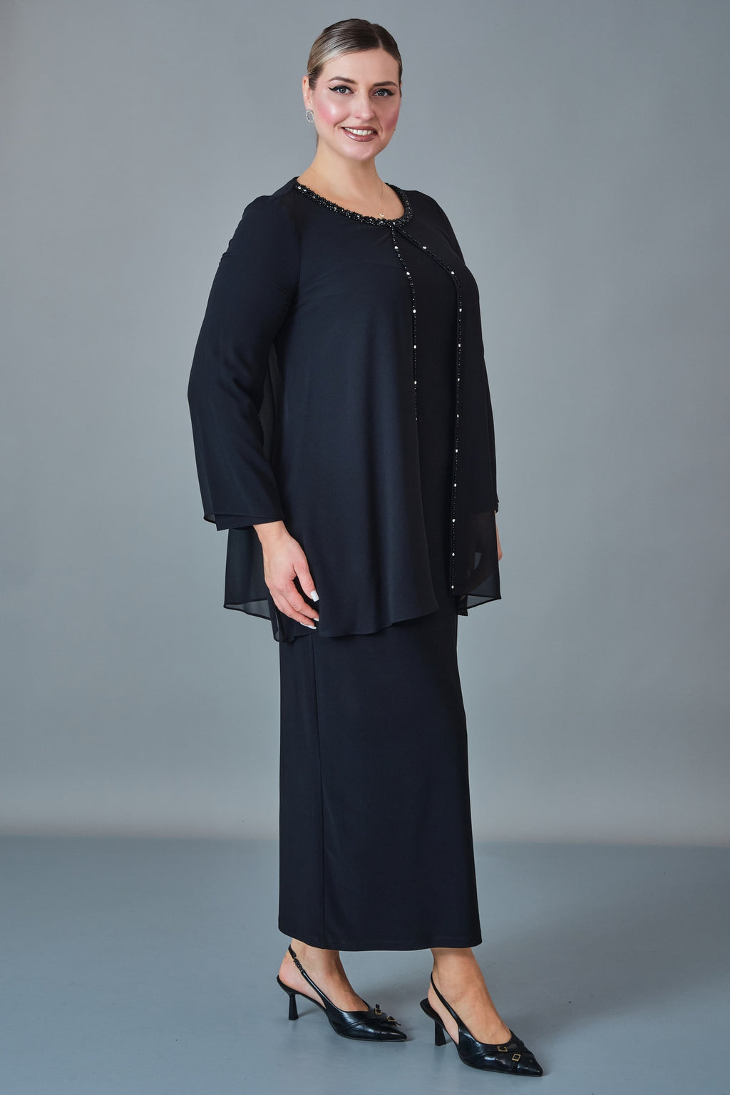 Karen - Plus Size Dress (KRN27K8147)