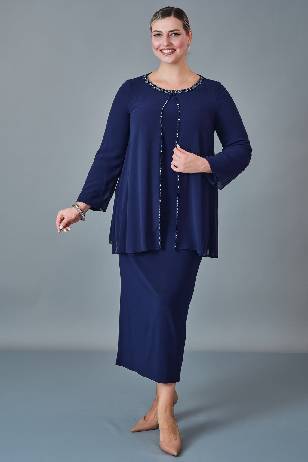Karen - Plus Size Dress (KRN27K8147)