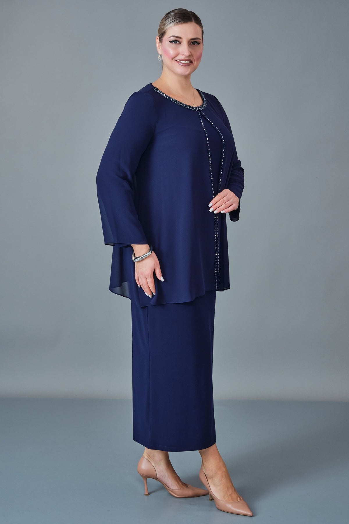 Karen - Plus Size Dress (KRN27K8147)