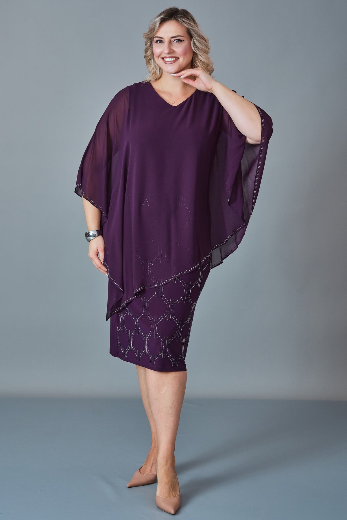 Karen - Plus Size Dress (KRN27K2347)