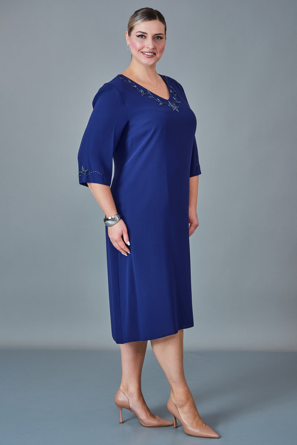 Karen - Extended Plus Size Dress (KRN27K4358)