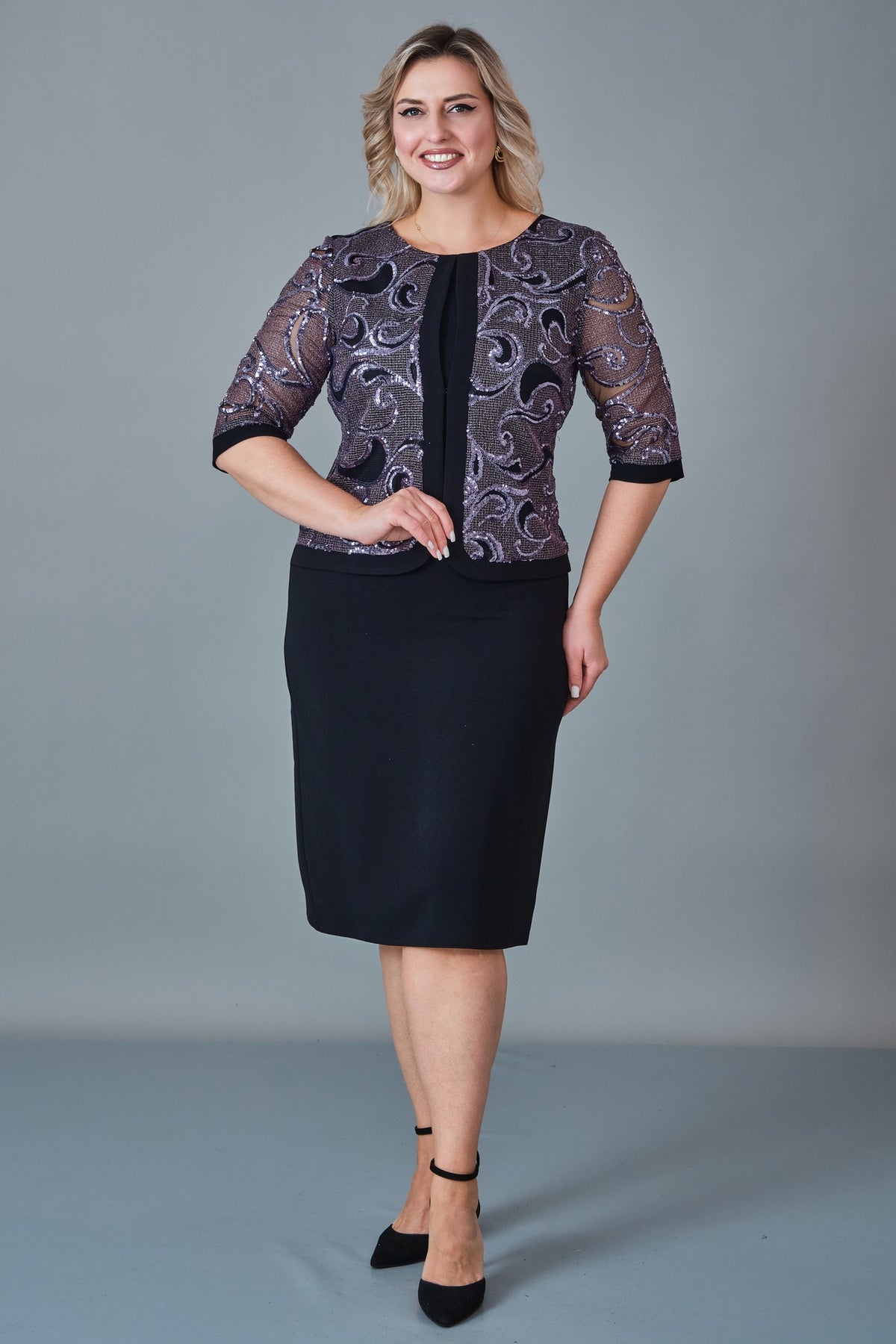 Karen - Plus Size Dress (KRN27K2361)