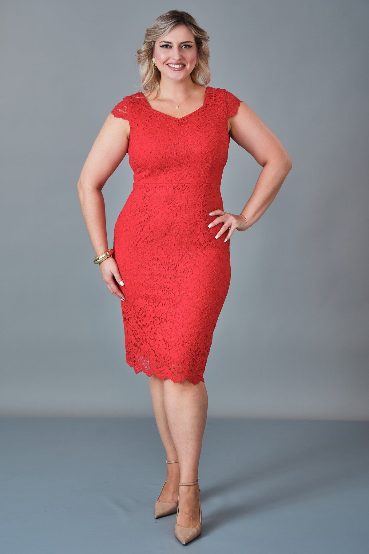Karen - Plus Size Dress (KRN27K2307)