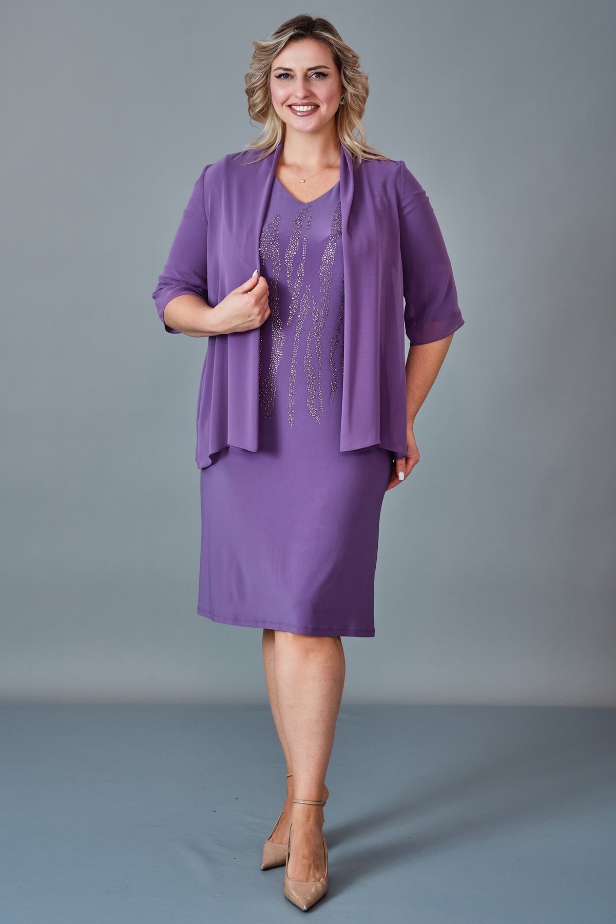 Karen - Plus Size Dress (KRN27K2362)
