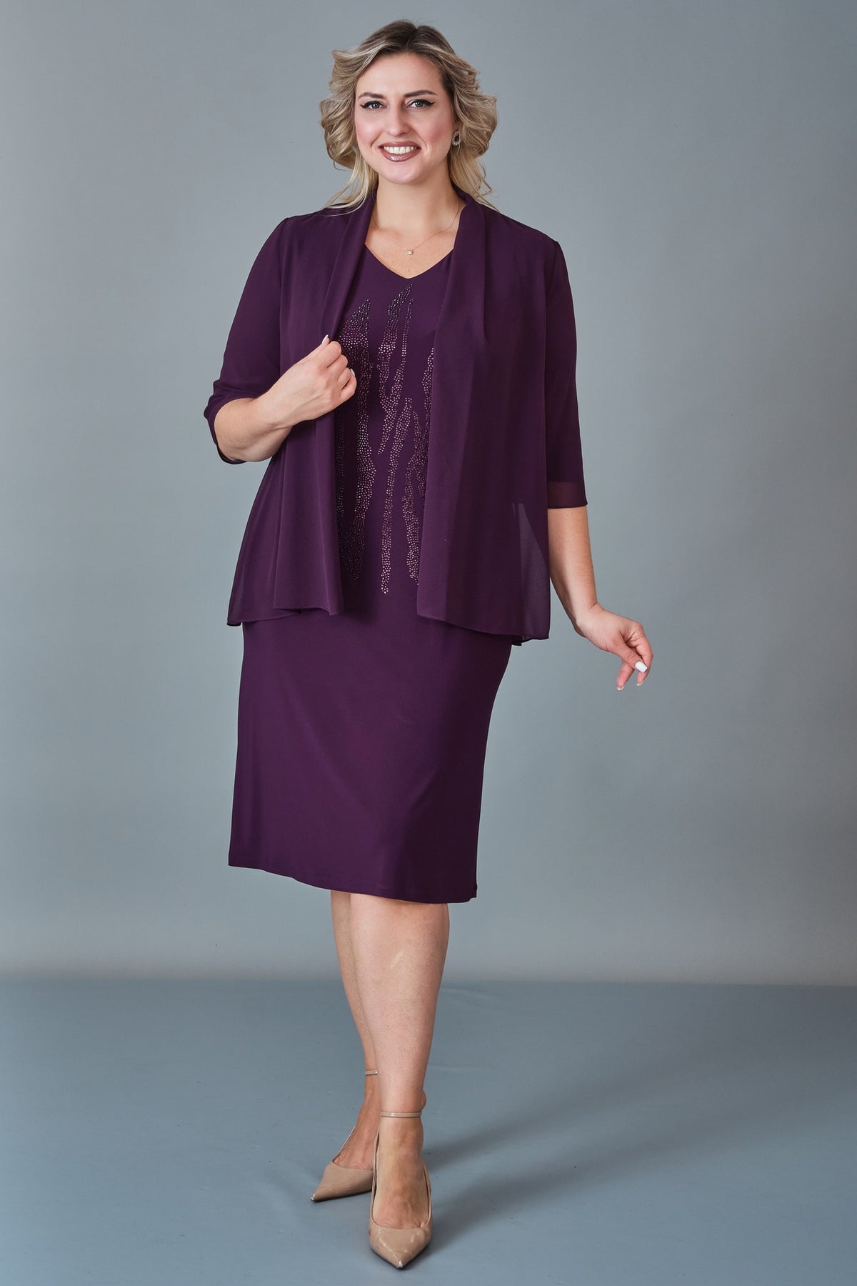 Karen - Plus Size Dress (KRN27K2362)