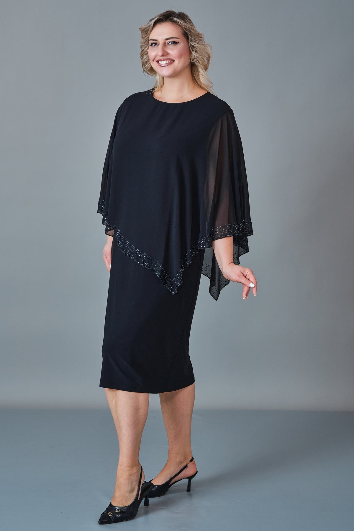Karen - Extended Plus Size Dress (KRN27K4366)