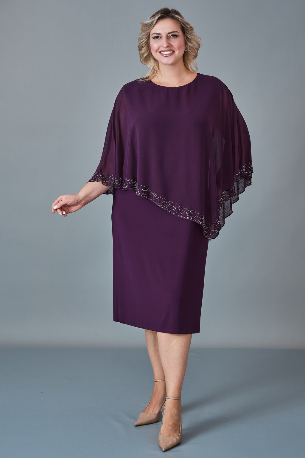 Karen - Extended Plus Size Dress (KRN27K4366)