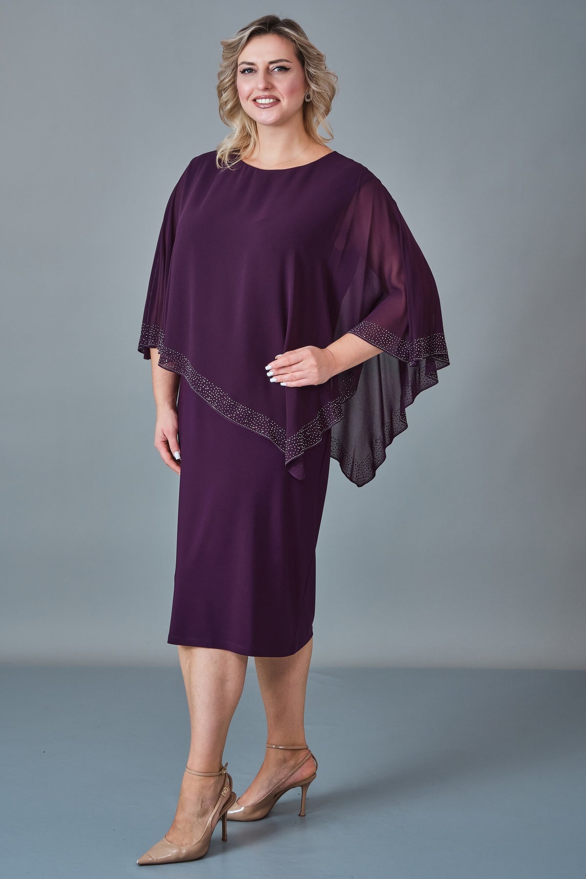 Karen - Extended Plus Size Dress (KRN27K4366)