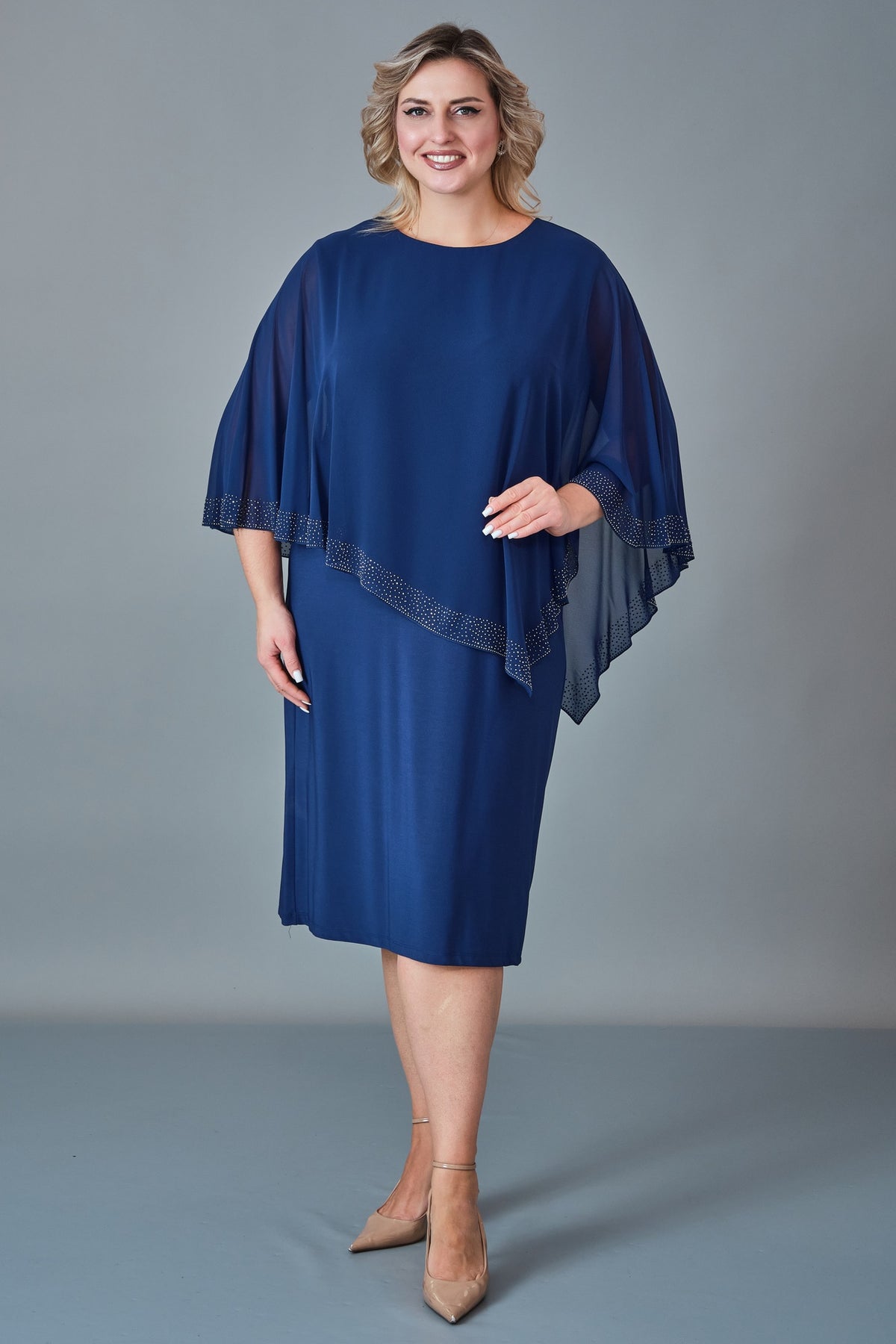 Karen - Extended Plus Size Dress (KRN27K4366)