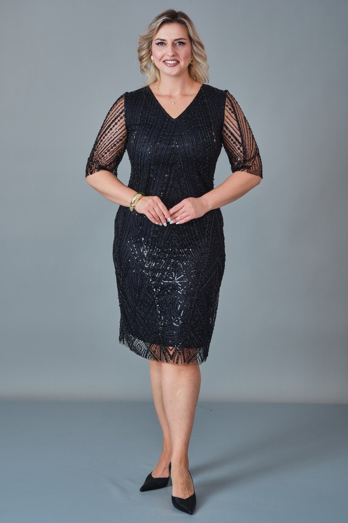 Karen - Plus Size Dress (KRN27K2359)