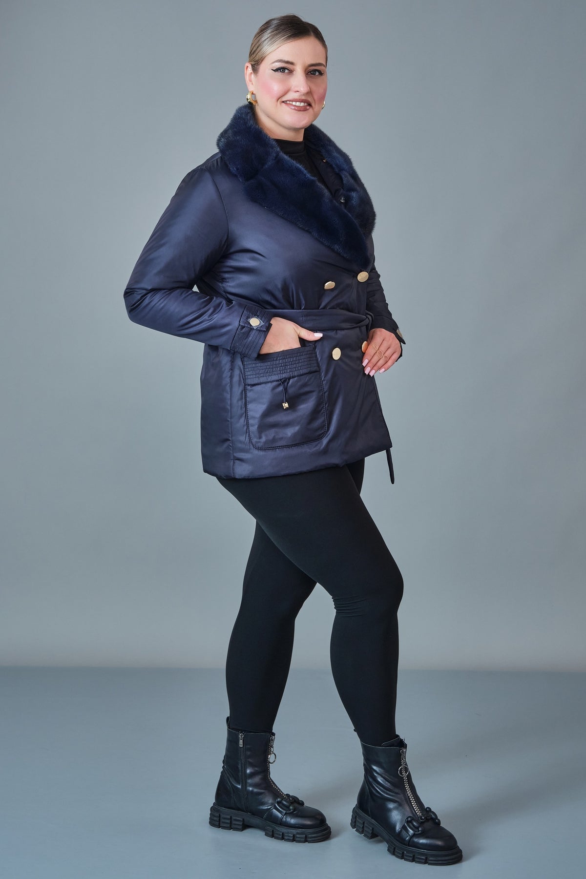 Vivaldi - Plus Size Coat (VVL27K4163XL)