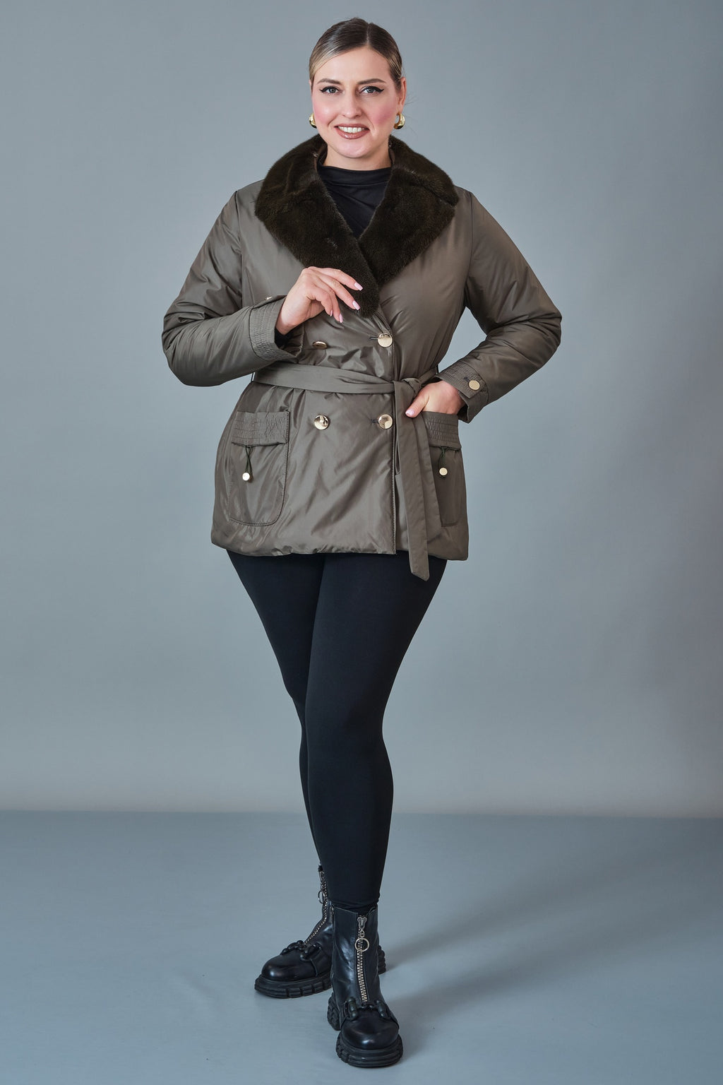 Vivaldi - Plus Size Coat (VVL27K4163XL)