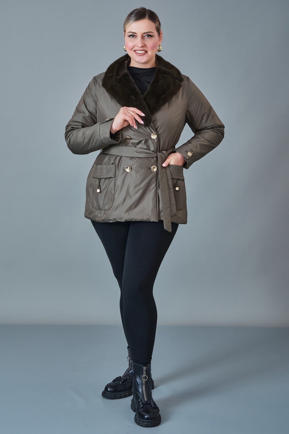 Vivaldi - Plus Size Coat (VVL27K4163XL)