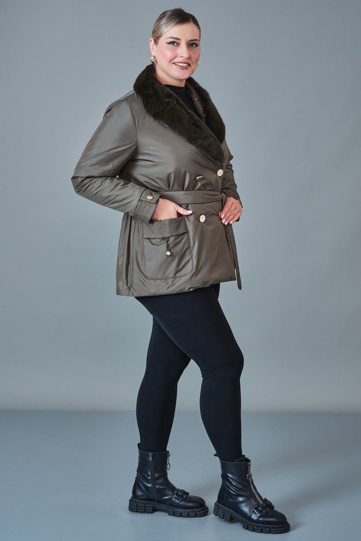 Vivaldi - Plus Size Coat (VVL27K4163XL)