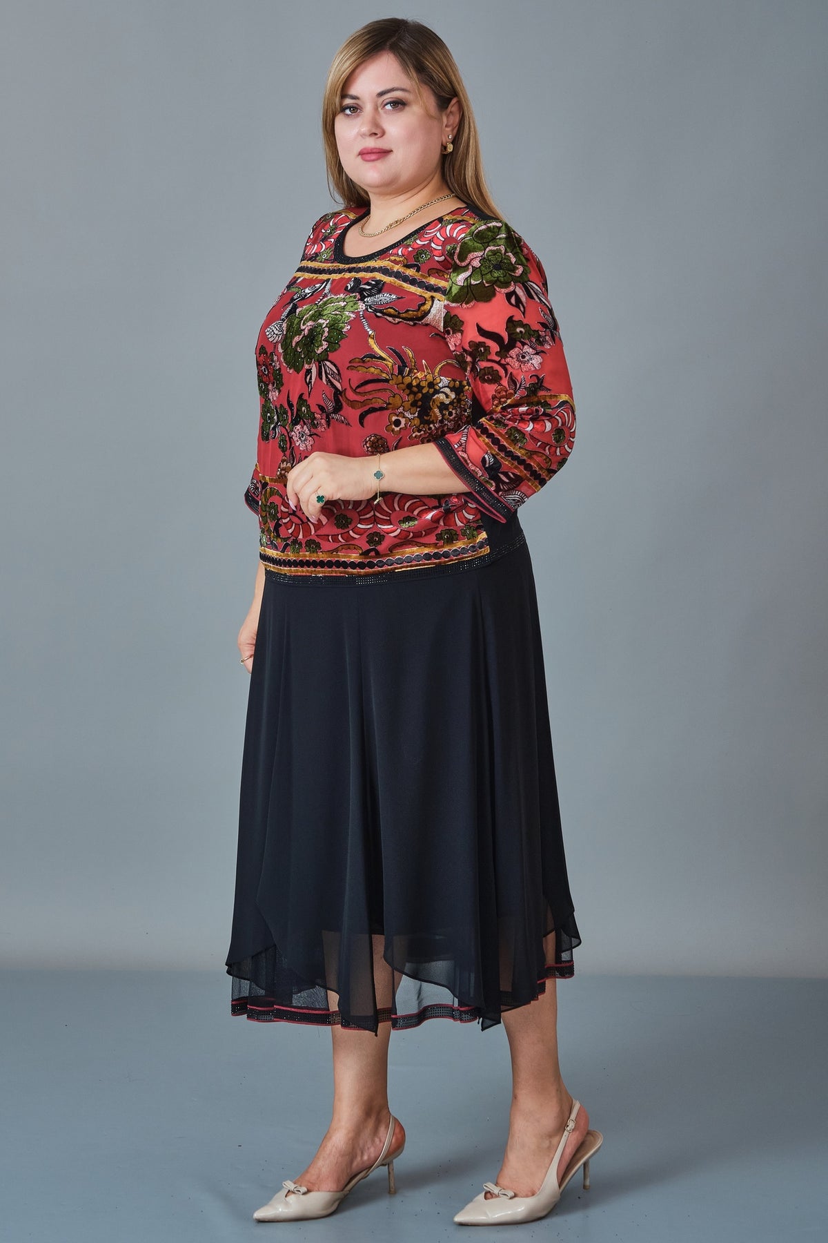 Gumanize - Plus Size Dress (GMZ2022-1145-5876)