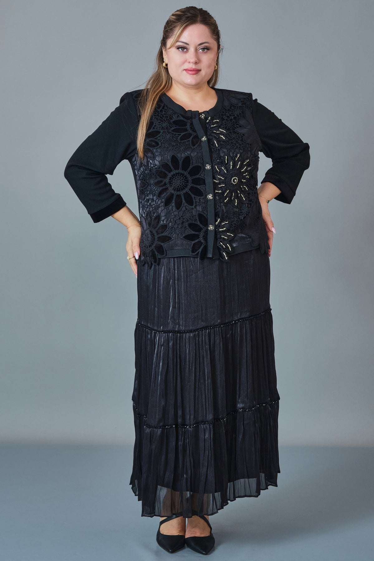 Gumanize - Plus Size Suit (GMZTK385-6321)