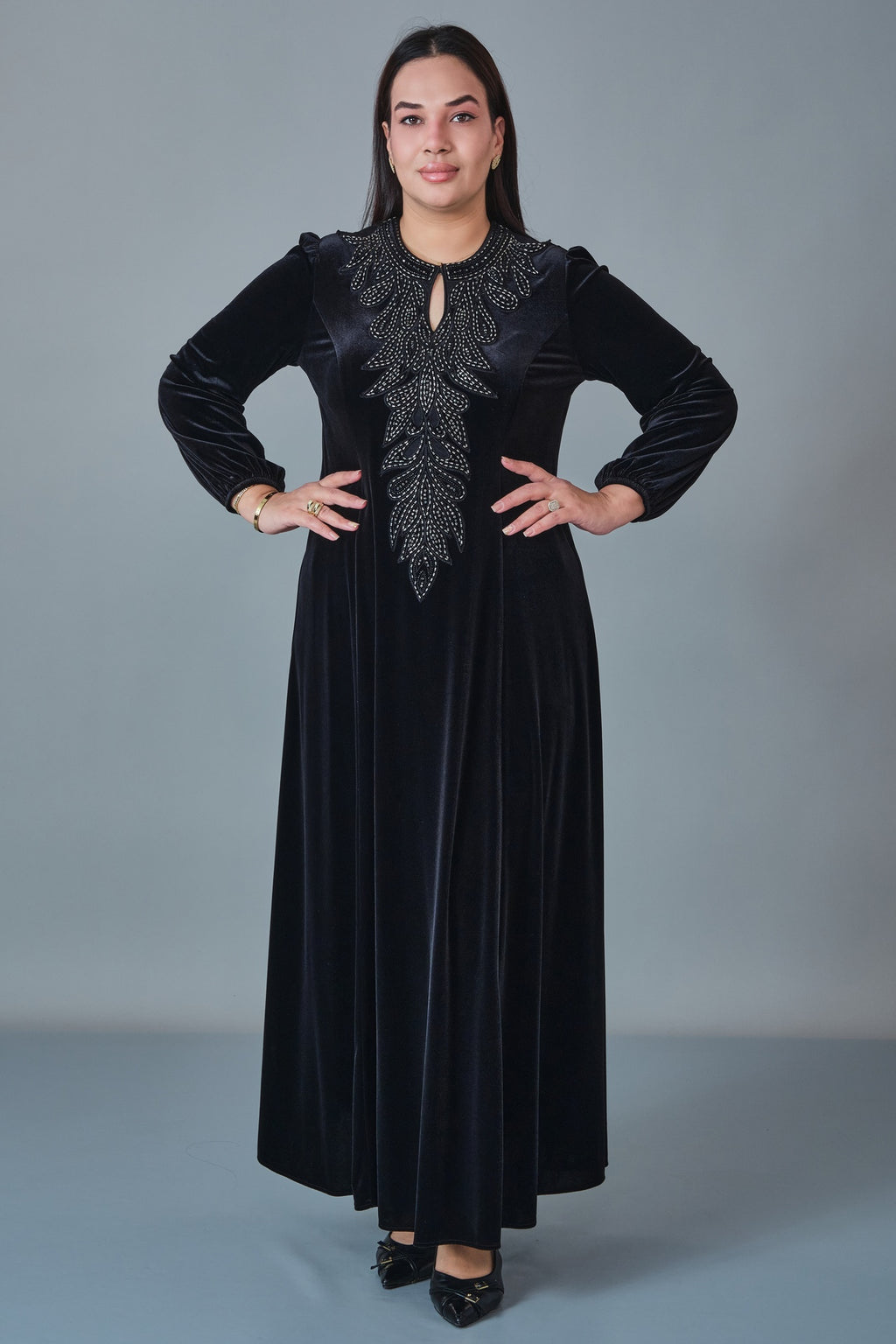 Quizas - Plus Size Dress (QUZ27K1585)